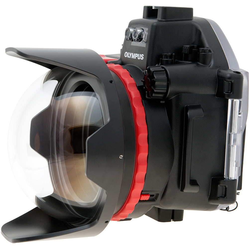 Howshot 140mm Optical Fisheye Port for Sea&Sea RDX & Olympus PT-EP14/11/08 Housings Howshot 140mm Optical Fisheye Port for Sea&Sea RDX & Olympus PT-EP14/11/08 Housings